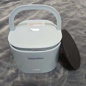 GREENPAN Electric Lunch Box, 600 mL/20.3 oz., Blue Haze